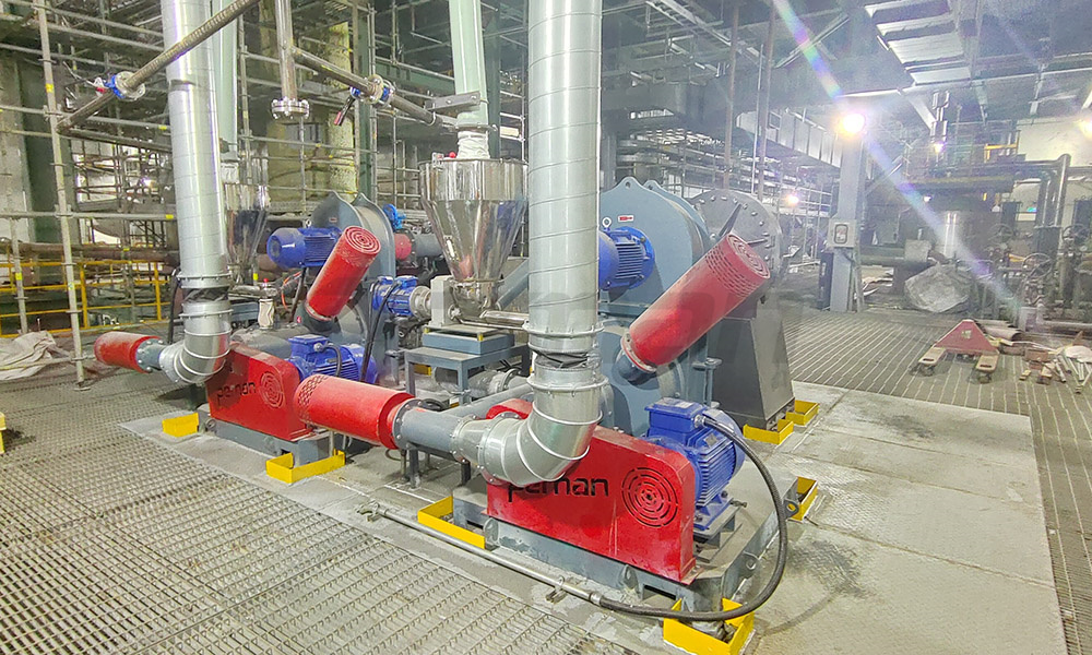 某公司SDS干法脫硫項(xiàng)目現(xiàn)場